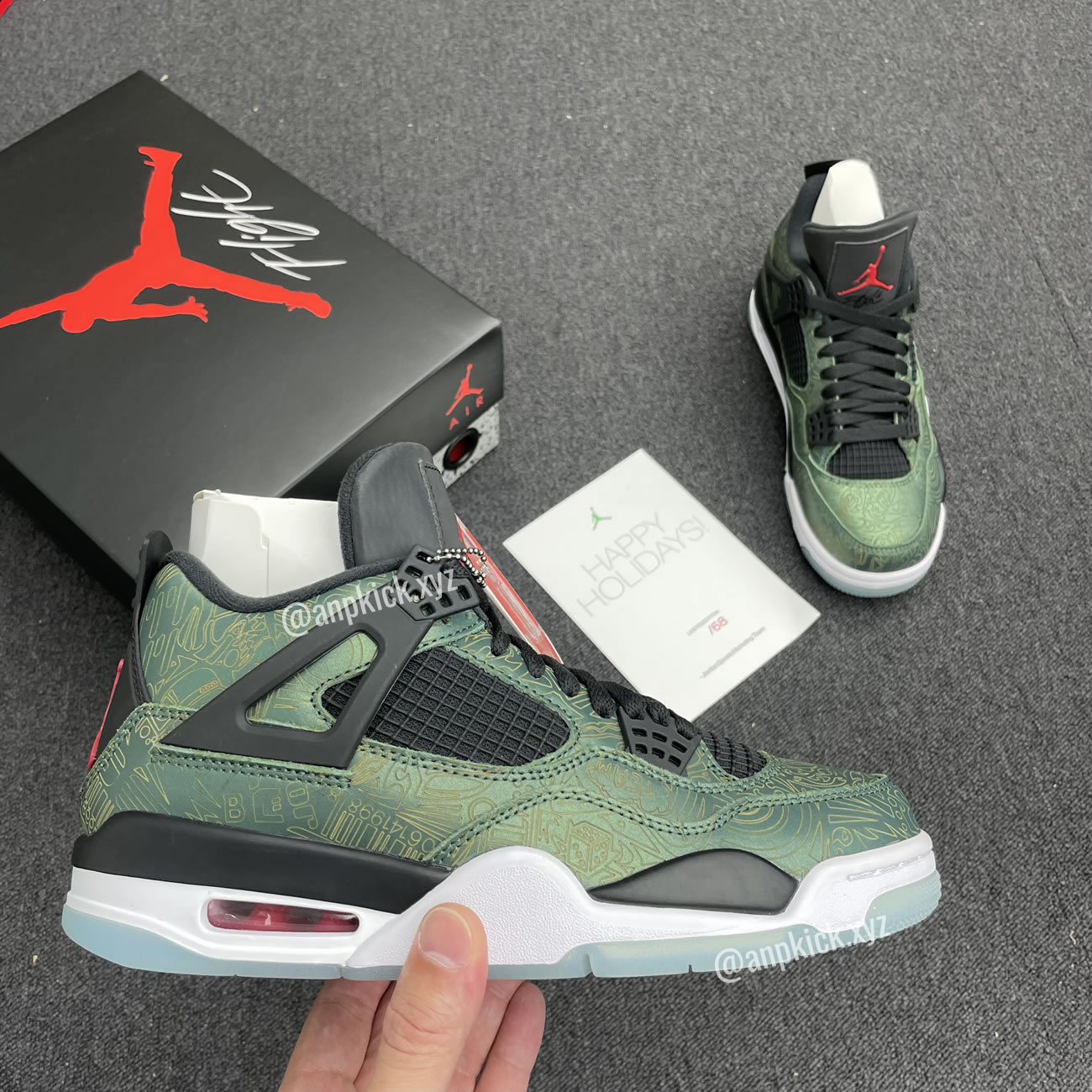 Jalen Ramsey Air Jordan 4 Retro Laser Green Happy Holidays Cw0897 101 (2) - www.newkick.org Jalen Ramsey Air Jordan 4 Retro Laser Green Happy Holidays Cw0897 101 (2) - www.newkick.org