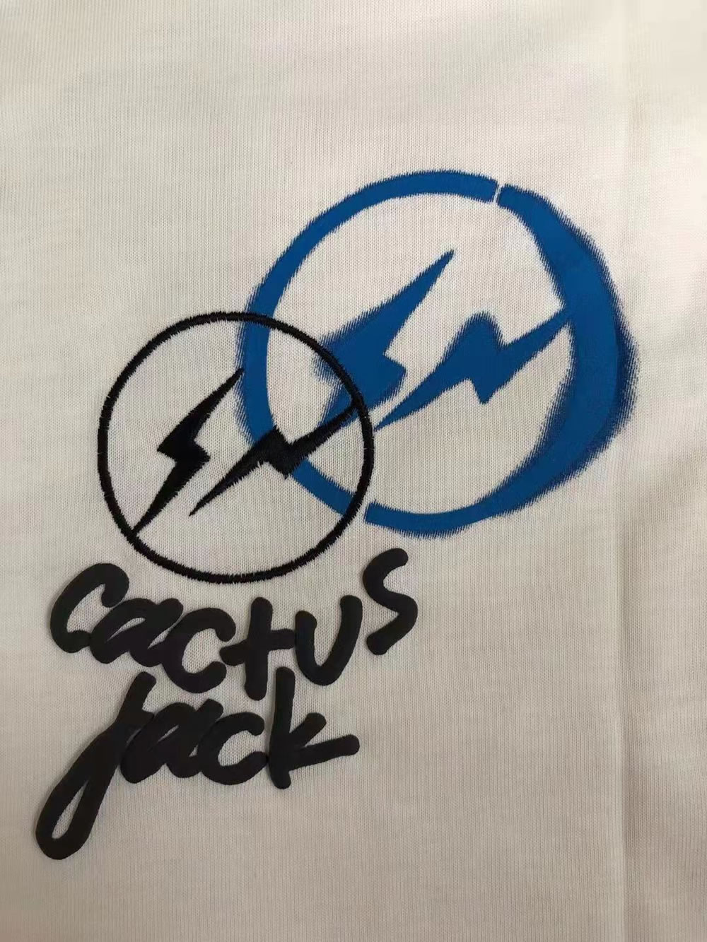 Travis Scott Cactus Jack Jordan T Shirt Khaki Desert White (5) - www.newkick.org