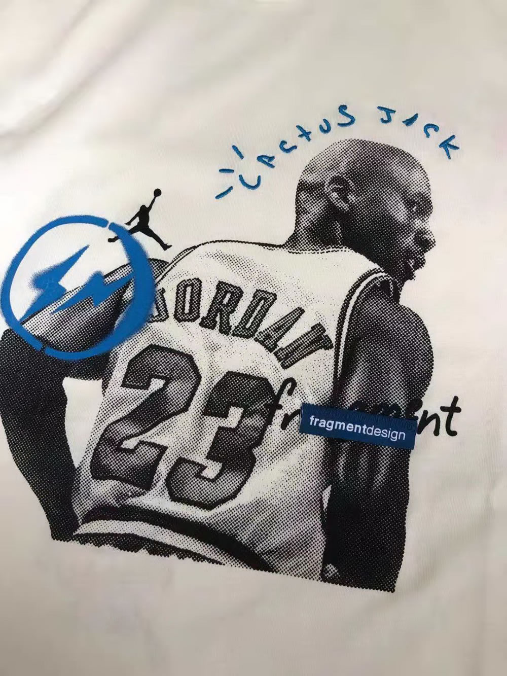 Travis Scott Cactus Jack Jordan T Shirt Khaki Desert White (8) - www.newkick.org