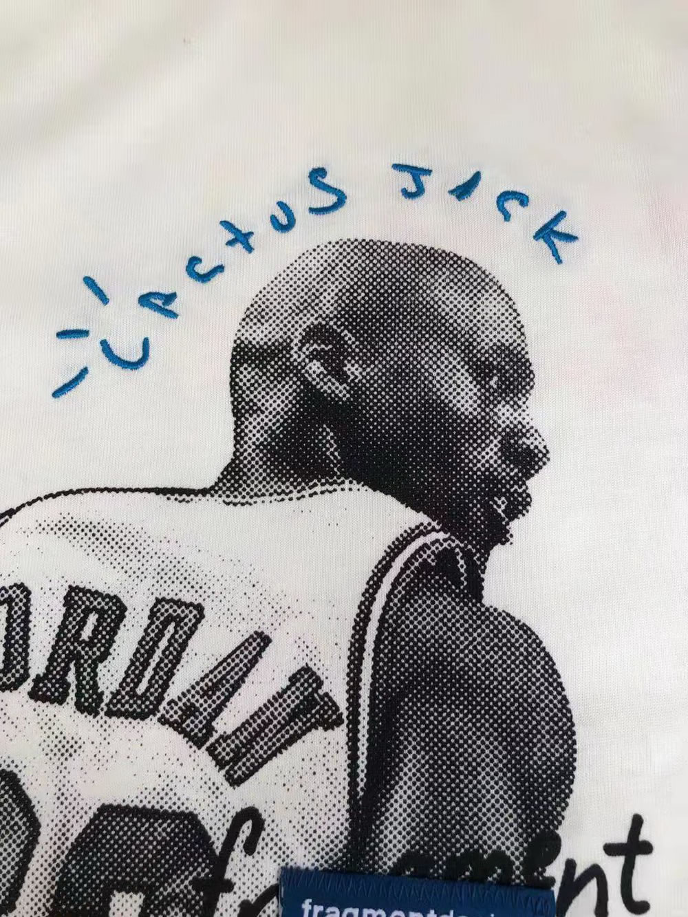 Travis Scott Cactus Jack Jordan T Shirt Khaki Desert White (9) - www.newkick.org
