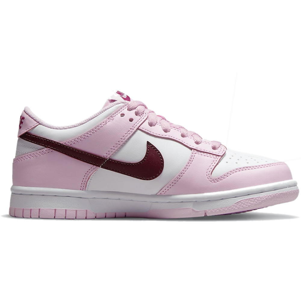 Nike Dunk Low Gs Strawberry Pink White Pink Red Cw1590 601 (2) - www.newkick.org Nike Dunk Low Gs Strawberry Pink White Pink Red Cw1590 601 (2) - www.newkick.org
