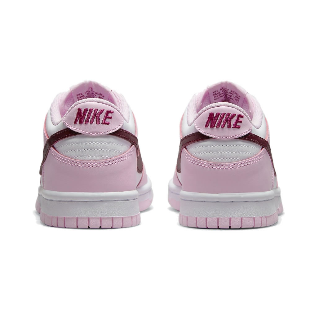 Nike Dunk Low Gs Strawberry Pink White Pink Red Cw1590 601 (5) - www.newkick.org Nike Dunk Low Gs Strawberry Pink White Pink Red Cw1590 601 (5) - www.newkick.org