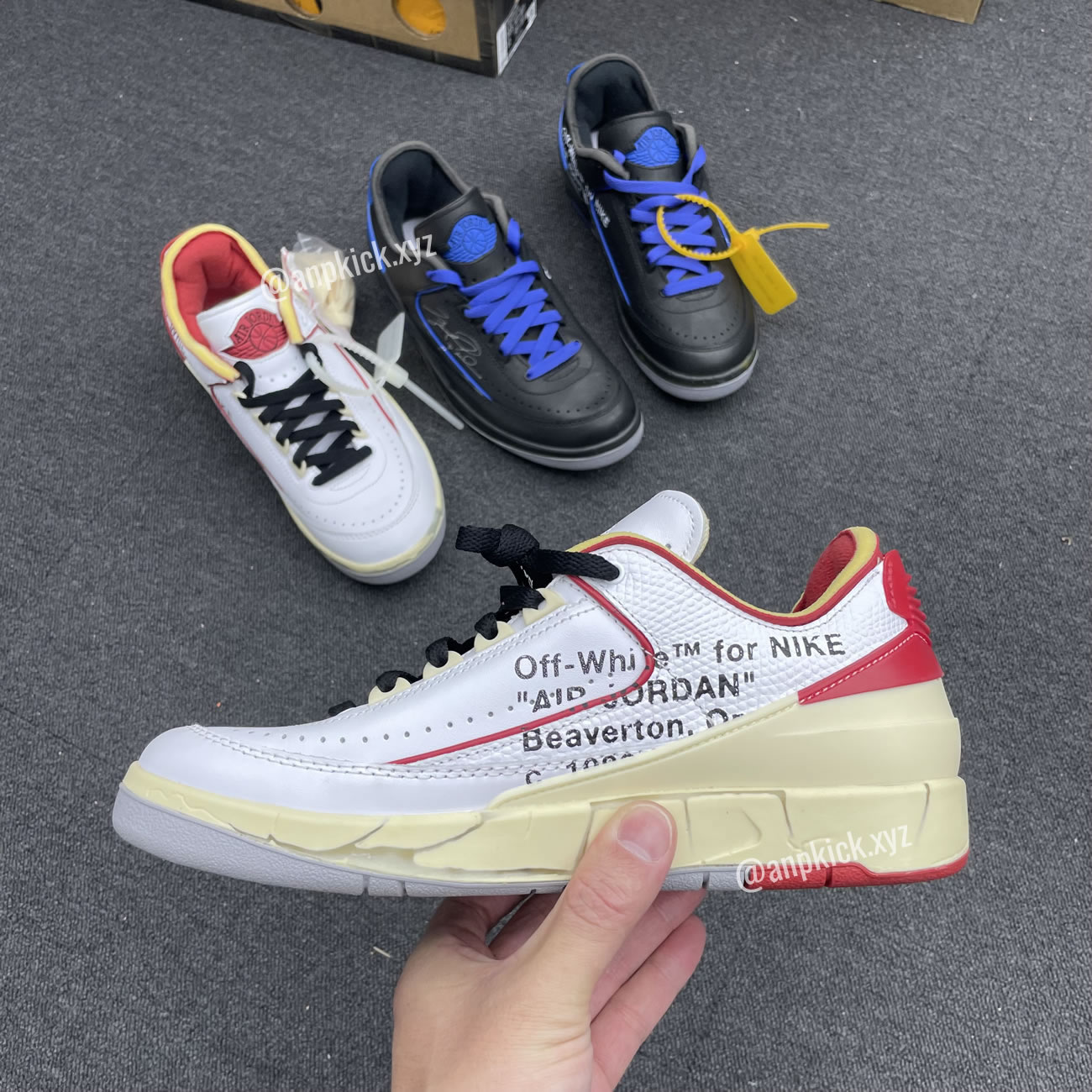 Off White Air Jordan 2 Low White Red (4) - www.newkick.org