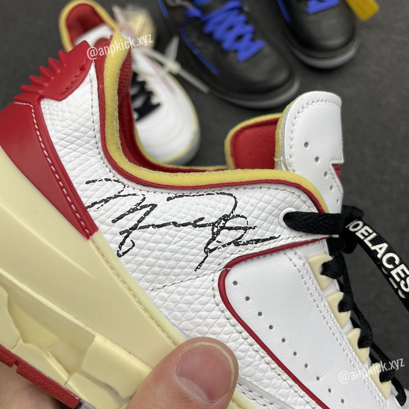 Off White Air Jordan 2 Low White Red (7) - www.newkick.org