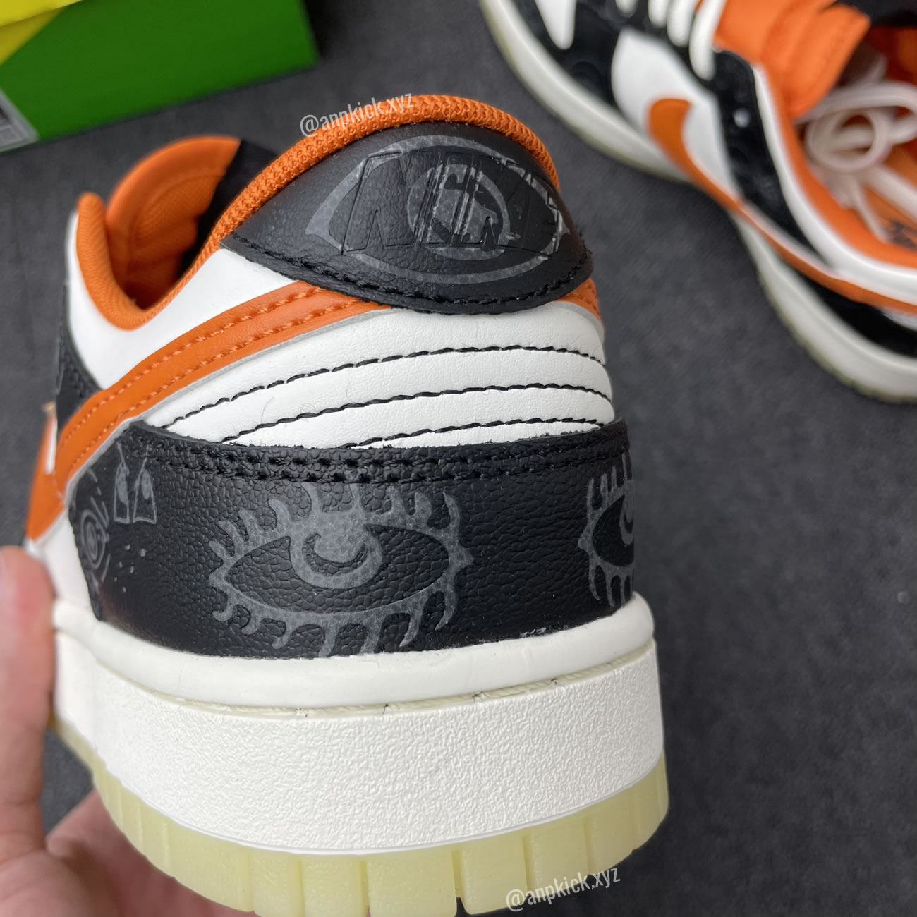 Nike Dunk Low Halloween Sail Starfish Black Anpkick Dd3357 100 (4) - www.newkick.org