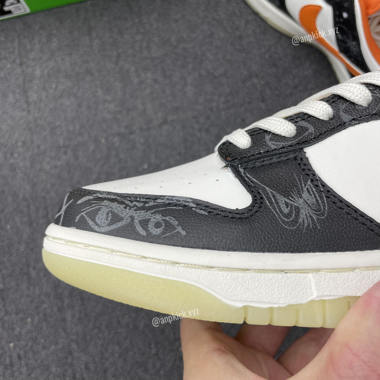 Nike Dunk Low Halloween Sail Starfish Black Anpkick Dd3357 100 (5) - www.newkick.org