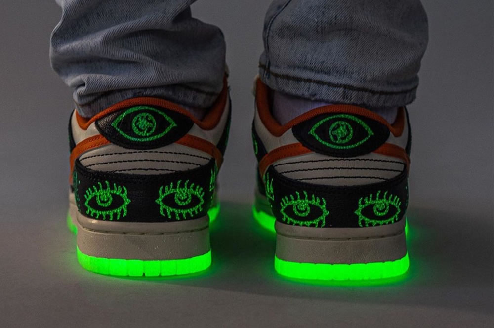 Nike Dunk Low Halloween Sail Starfish Black Dd3357 100 On Feet (8) - www.newkick.org