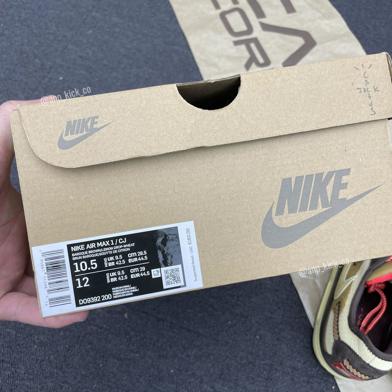 Travis Scott Nike Air Max 1 Baroque Brown Anpkick Do9392 200 (19) - www.newkick.org Travis Scott Nike Air Max 1 Baroque Brown Anpkick Do9392 200 (19) - www.newkick.org