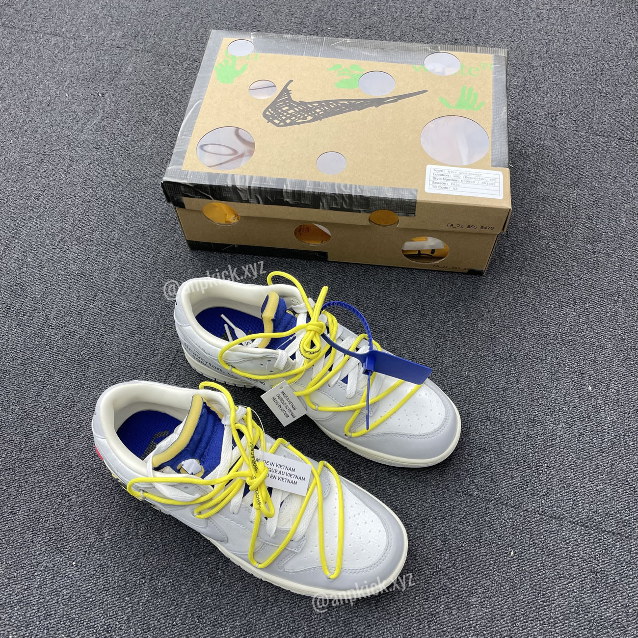 Off White Nike Sb Dunk Low The 27 Of 50 Sail Neutral Grey Dm1602 120 (10) - www.newkick.org Off White Nike Sb Dunk Low The 27 Of 50 Sail Neutral Grey Dm1602 120 (10) - www.newkick.org