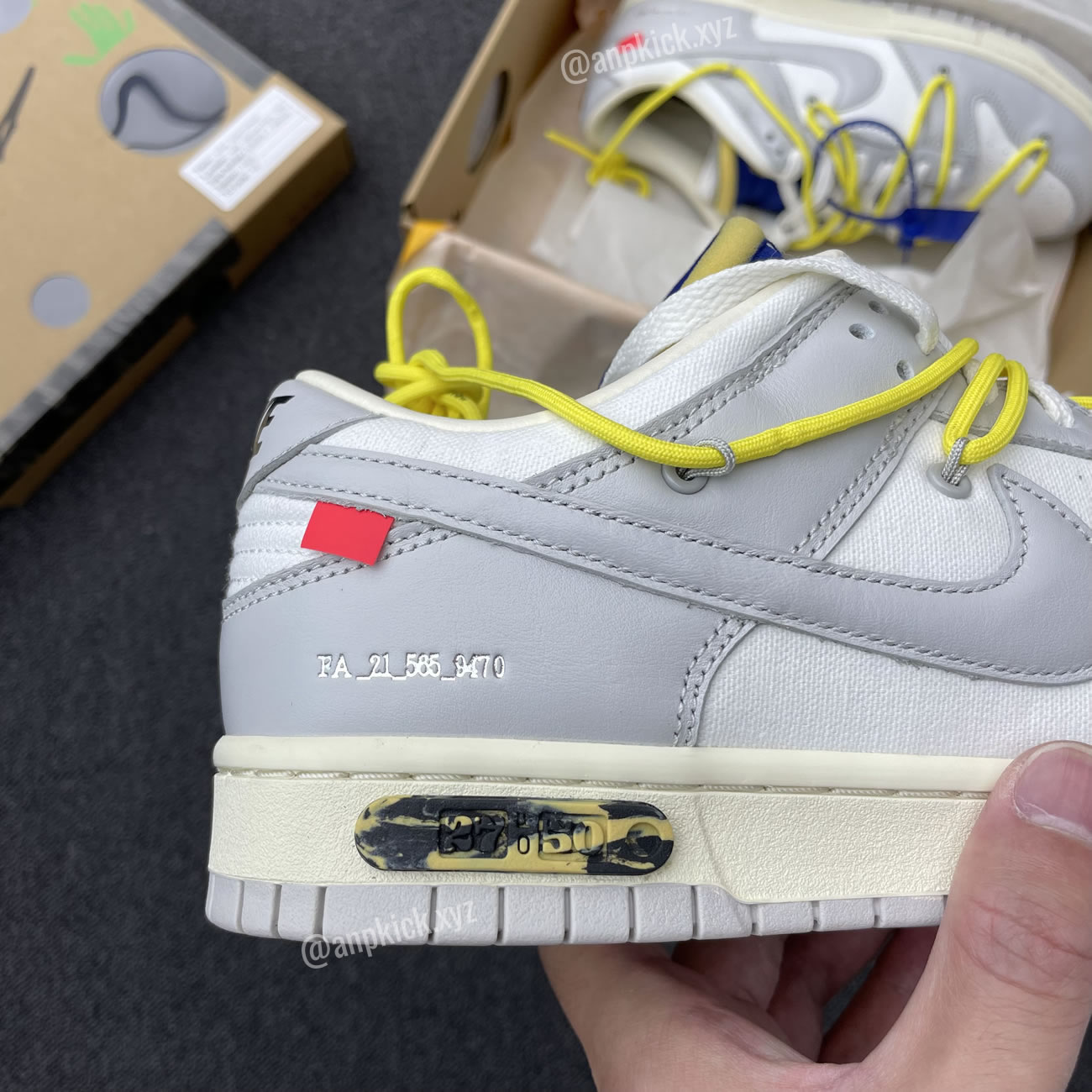 Off White Nike Sb Dunk Low The 27 Of 50 Sail Neutral Grey Dm1602 120 (3) - www.newkick.org Off White Nike Sb Dunk Low The 27 Of 50 Sail Neutral Grey Dm1602 120 (3) - www.newkick.org