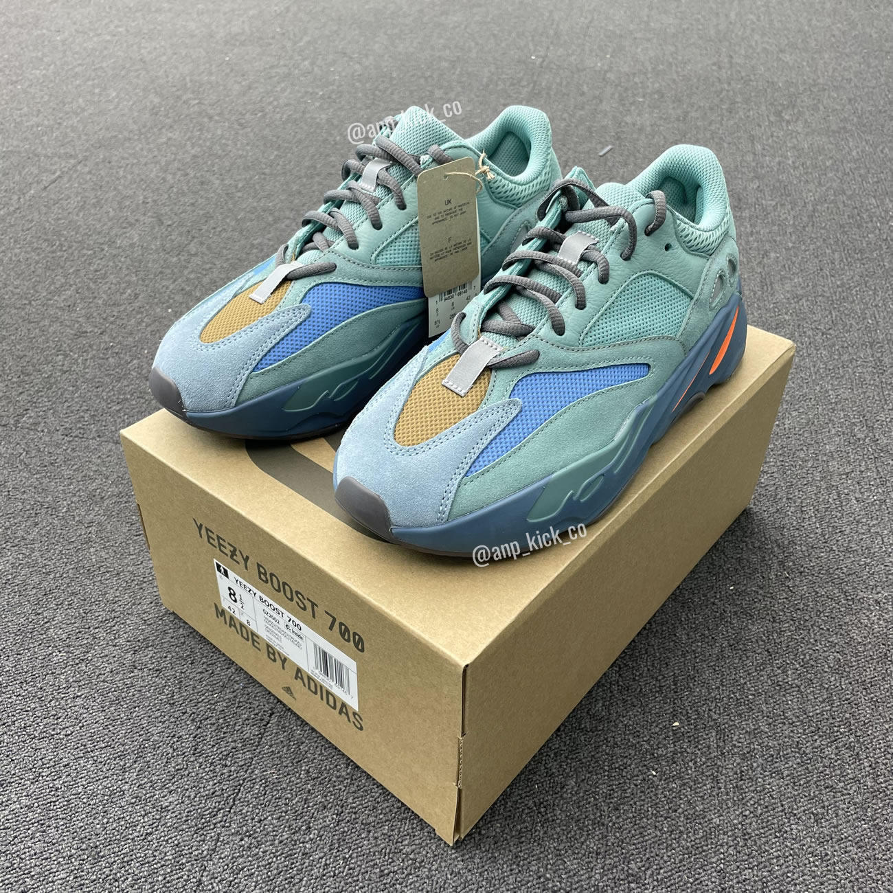 Adidas Yeezy Boost 700 Sea Blue Orange Anpkick Gz2002 (1) - www.newkick.org Adidas Yeezy Boost 700 Sea Blue Orange Anpkick Gz2002 (1) - www.newkick.org