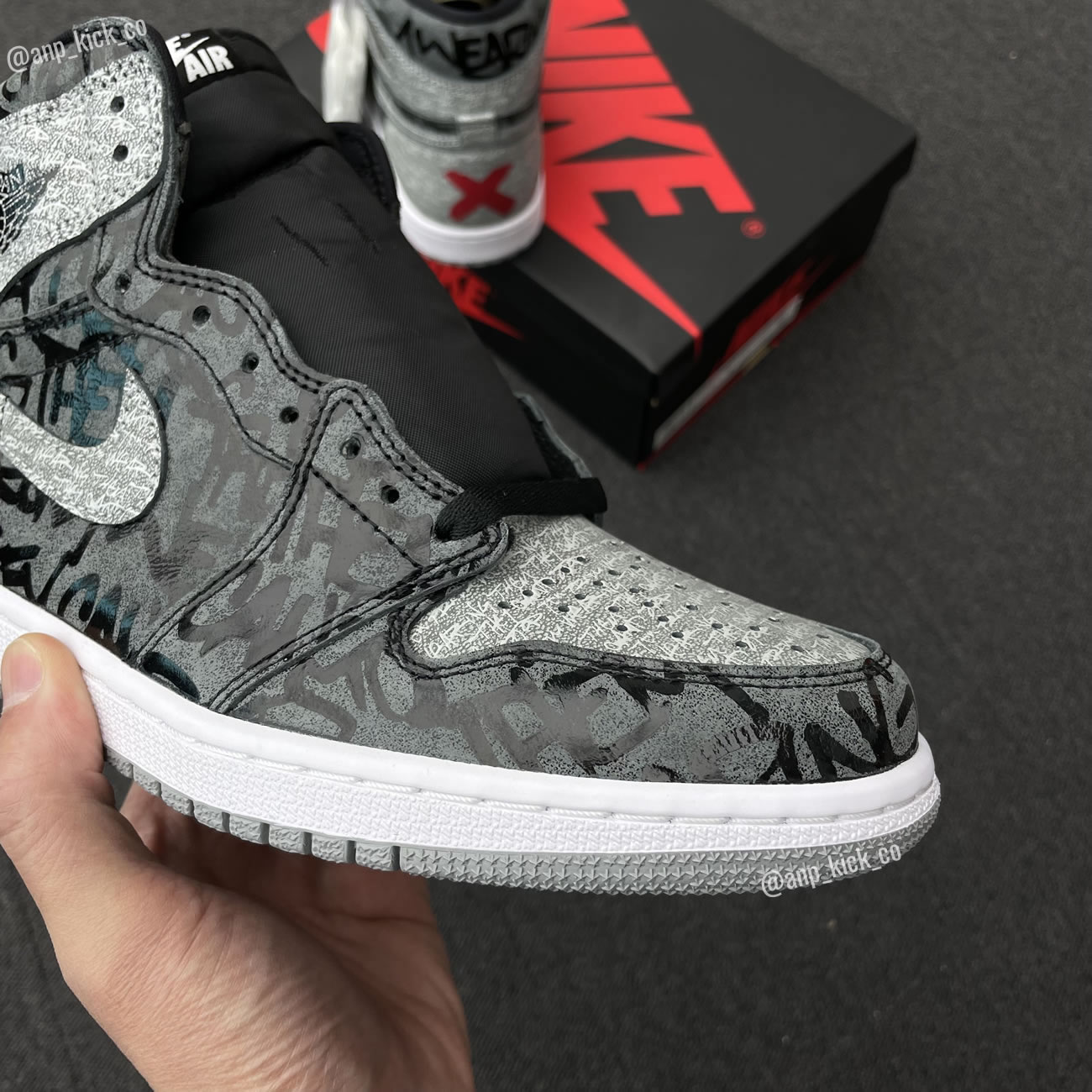 Air Jordan 1 High Og Anpkick Rebellionaire Black White Particle Grey 555088 036 (3) - www.newkick.org
