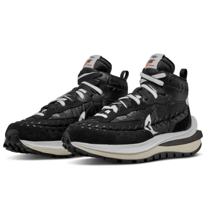 Sacai Nike Vaporwaffle Jean Paul Gaultier Black White Dh9186 001 (3) - www.newkick.vip Sacai Nike Vaporwaffle Jean Paul Gaultier Black White Dh9186 001 (3) - www.newkick.vip