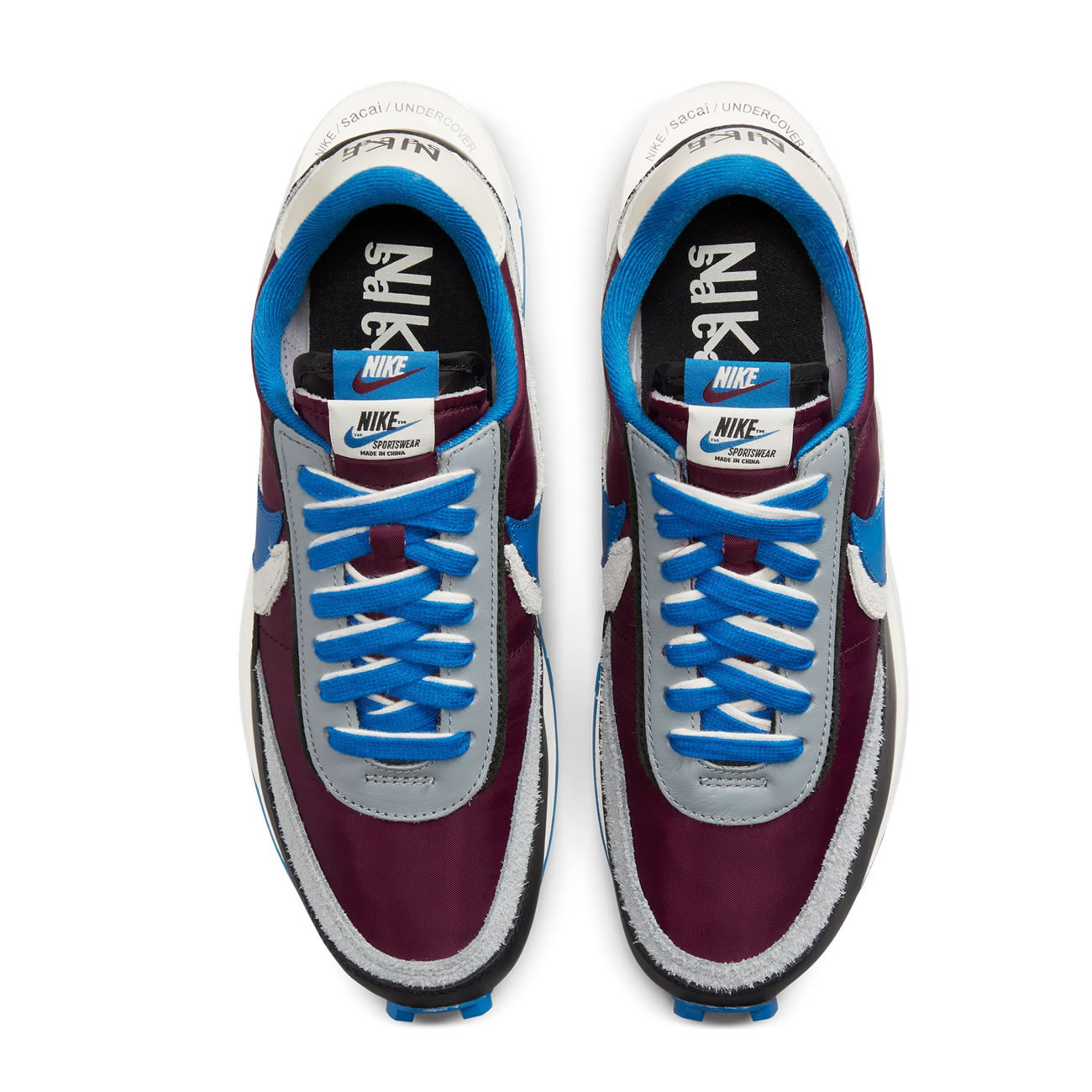 Sacai Undercover Nike Ldwaffle Night Maroon Team Royal Dj4877 600 (4) - www.newkick.vip Sacai Undercover Nike Ldwaffle Night Maroon Team Royal Dj4877 600 (4) - www.newkick.vip