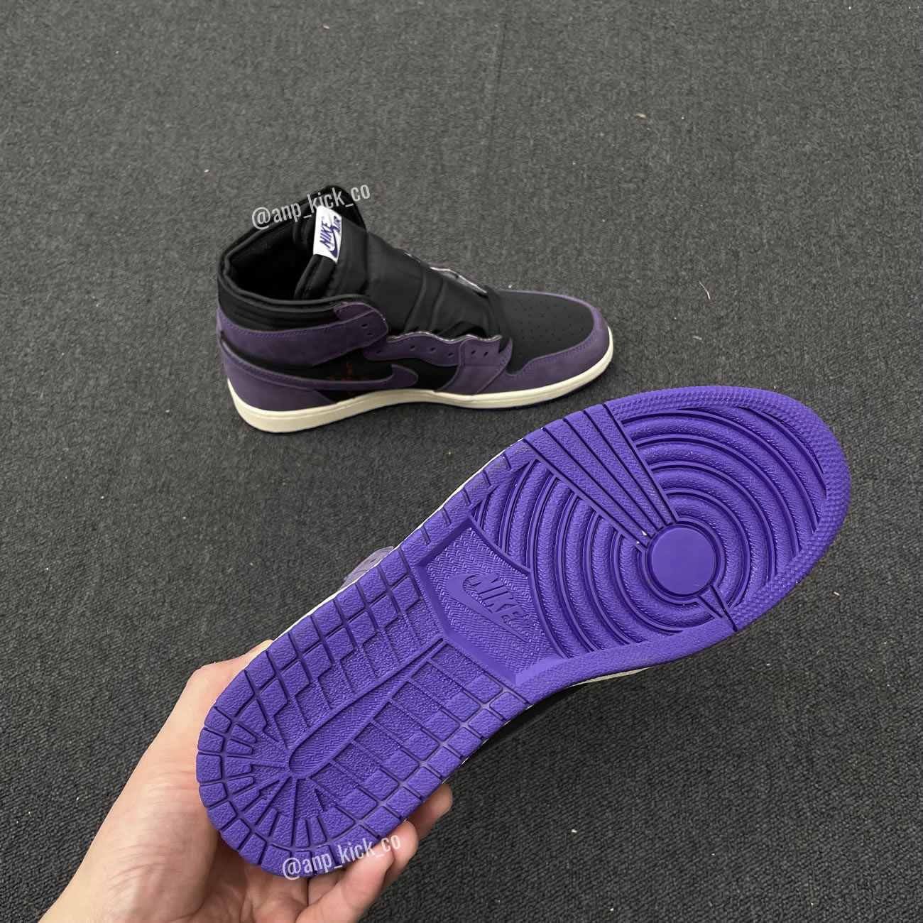 Travis Scott Air Jordan 1 High Og Sp Purple Black Anpkick Custom Making (6) - www.newkick.org Travis Scott Air Jordan 1 High Og Sp Purple Black Anpkick Custom Making (6) - www.newkick.org