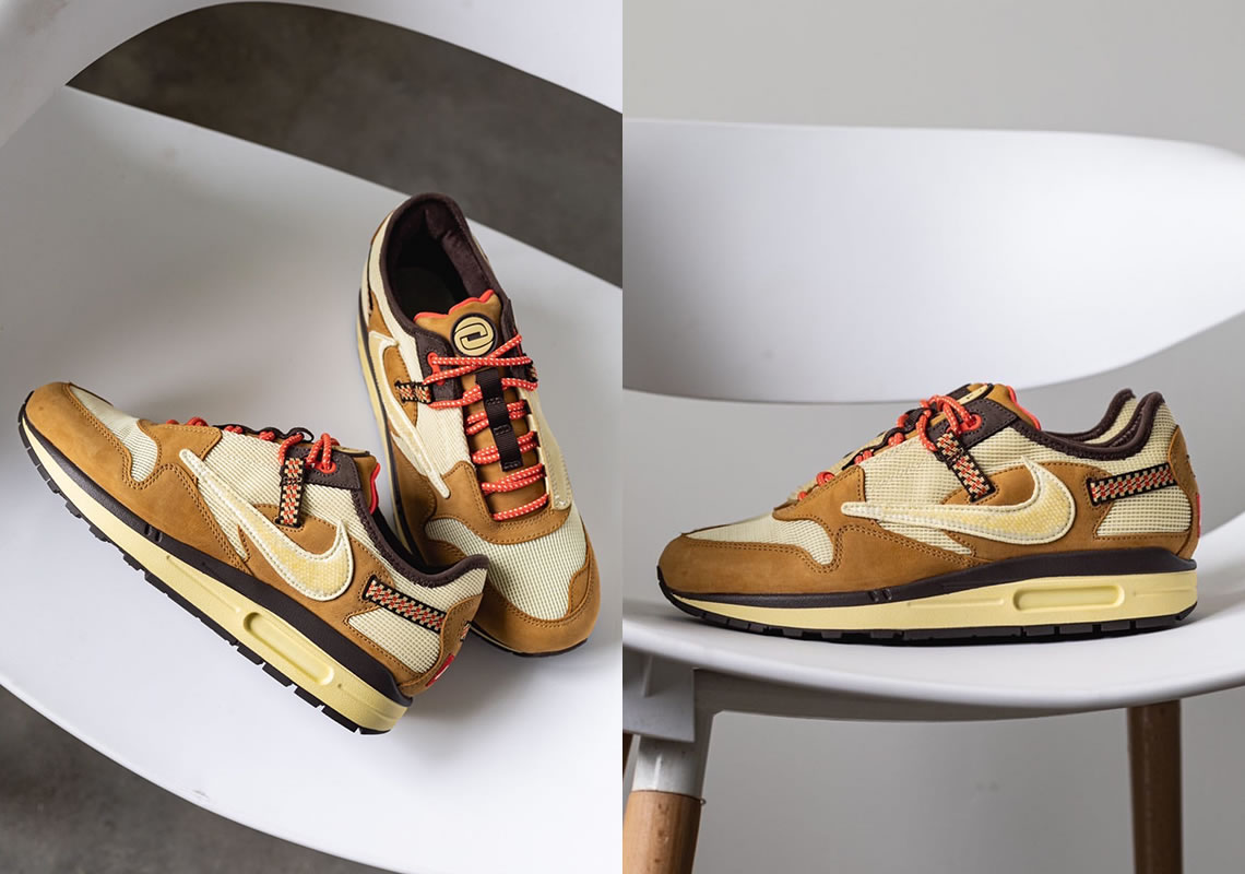 Travis Scott Nike Air Max 1 Wheat Do9392 701 (3) - www.newkick.org