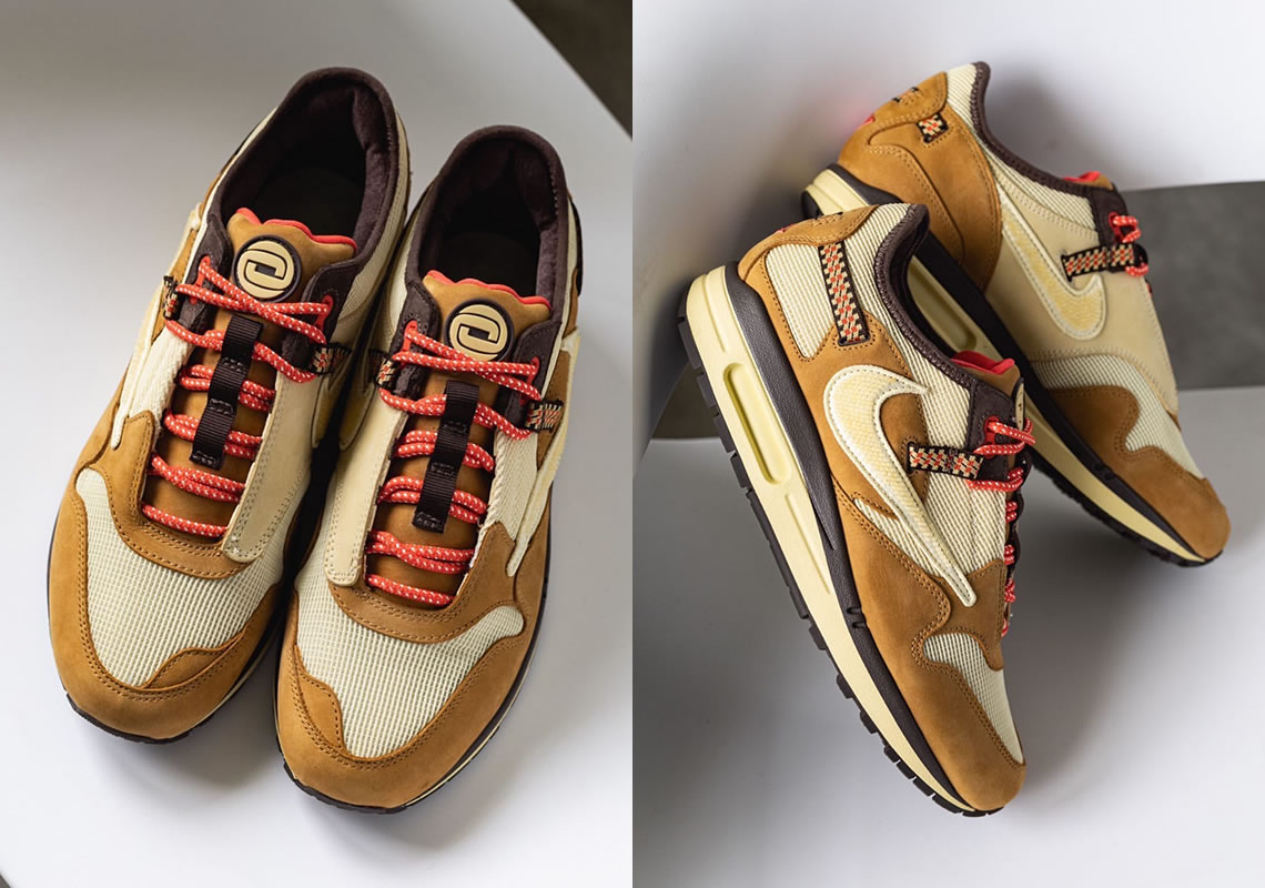 Travis Scott Nike Air Max 1 Wheat Do9392 701 (4) - www.newkick.org