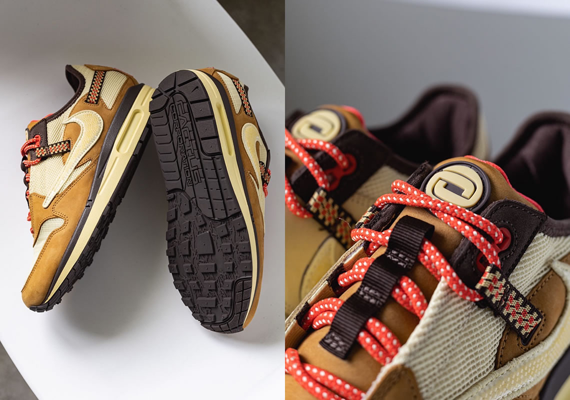 Travis Scott Nike Air Max 1 Wheat Do9392 701 (6) - www.newkick.org