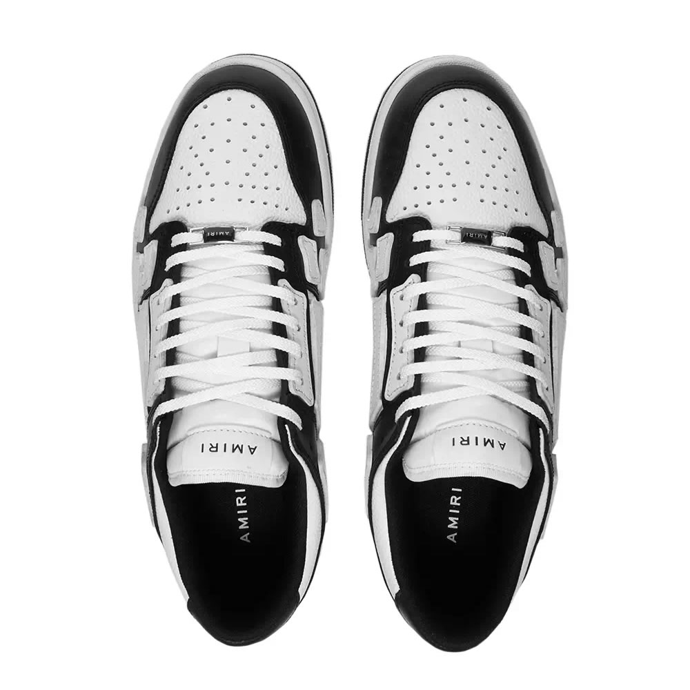 A M I R I Skel Top Low Leather Sneakers Black White Mfs003 000 (3) - www.newkick.org A M I R I Skel Top Low Leather Sneakers Black White Mfs003 000 (3) - www.newkick.org