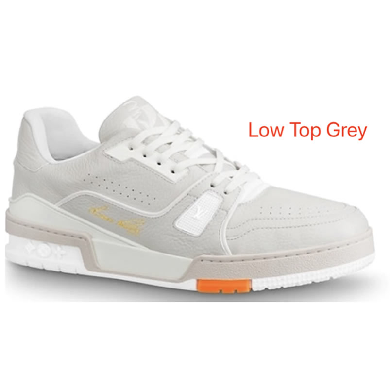 New L V Trainer Sneaker Shoes Low Top Grey (1) - www.newkick.org New L V Trainer Sneaker Shoes Low Top Grey (1) - www.newkick.org