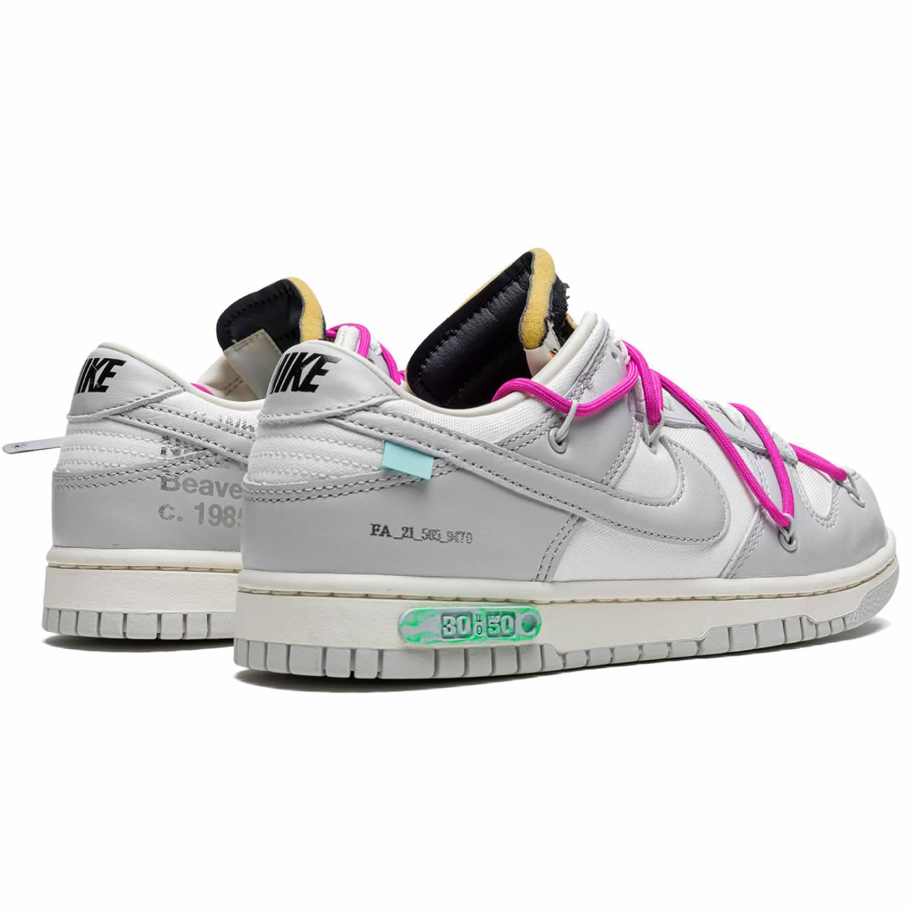 Off White Nike Sb Dunk Low Lot 30 Of 50 Sail Neutral Grey Pink Dm1602 122 (3) - www.newkick.org