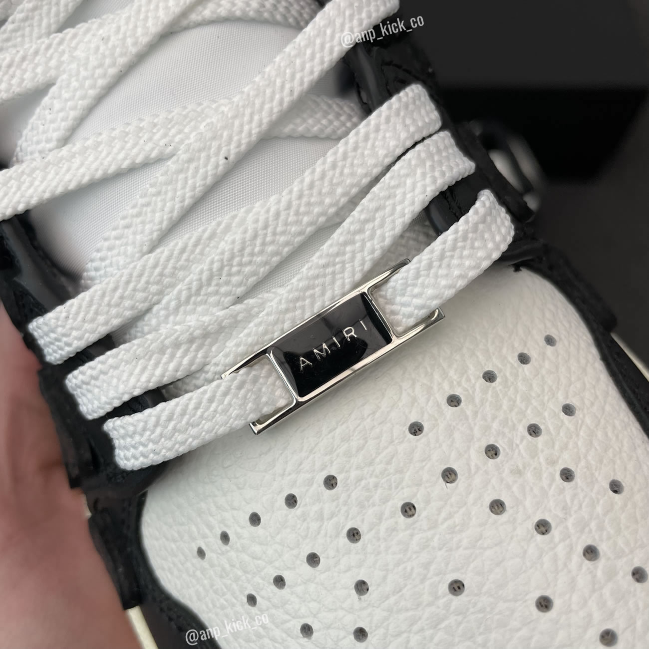 A M I R I Skel Top High Leather Sneakers Black White Anpkick Mfs002 004 (12) - www.newkick.org