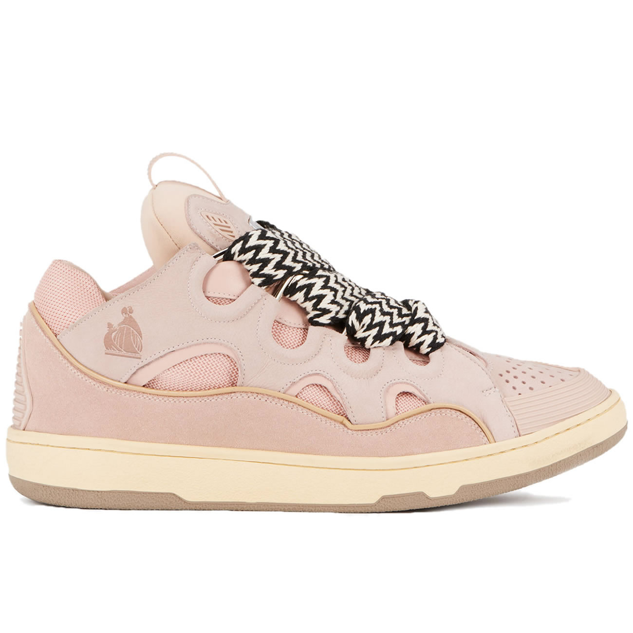 L A N V I N Leather Curb Sneakers Pink Drag A2051 (2) - www.newkick.org L A N V I N Leather Curb Sneakers Pink Drag A2051 (2) - www.newkick.org