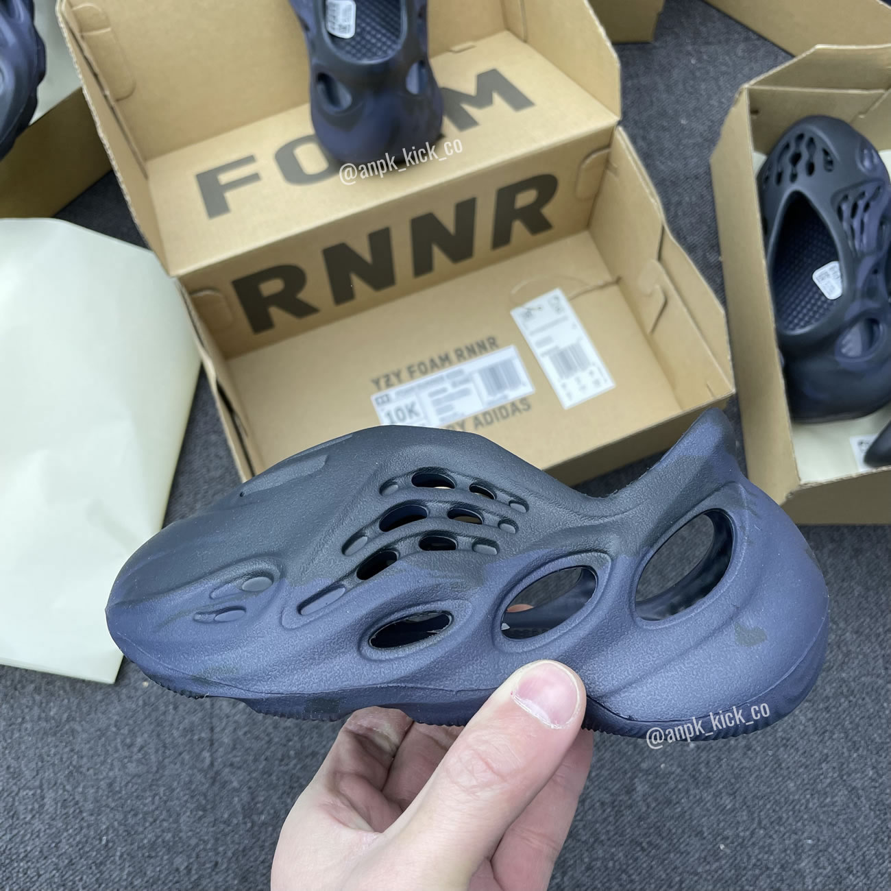 Adidas Yeezy Foam Rnnr Mineral Blue Kids Anpkick Gx8506 (4) - www.newkick.org Adidas Yeezy Foam Rnnr Mineral Blue Kids Anpkick Gx8506 (4) - www.newkick.org