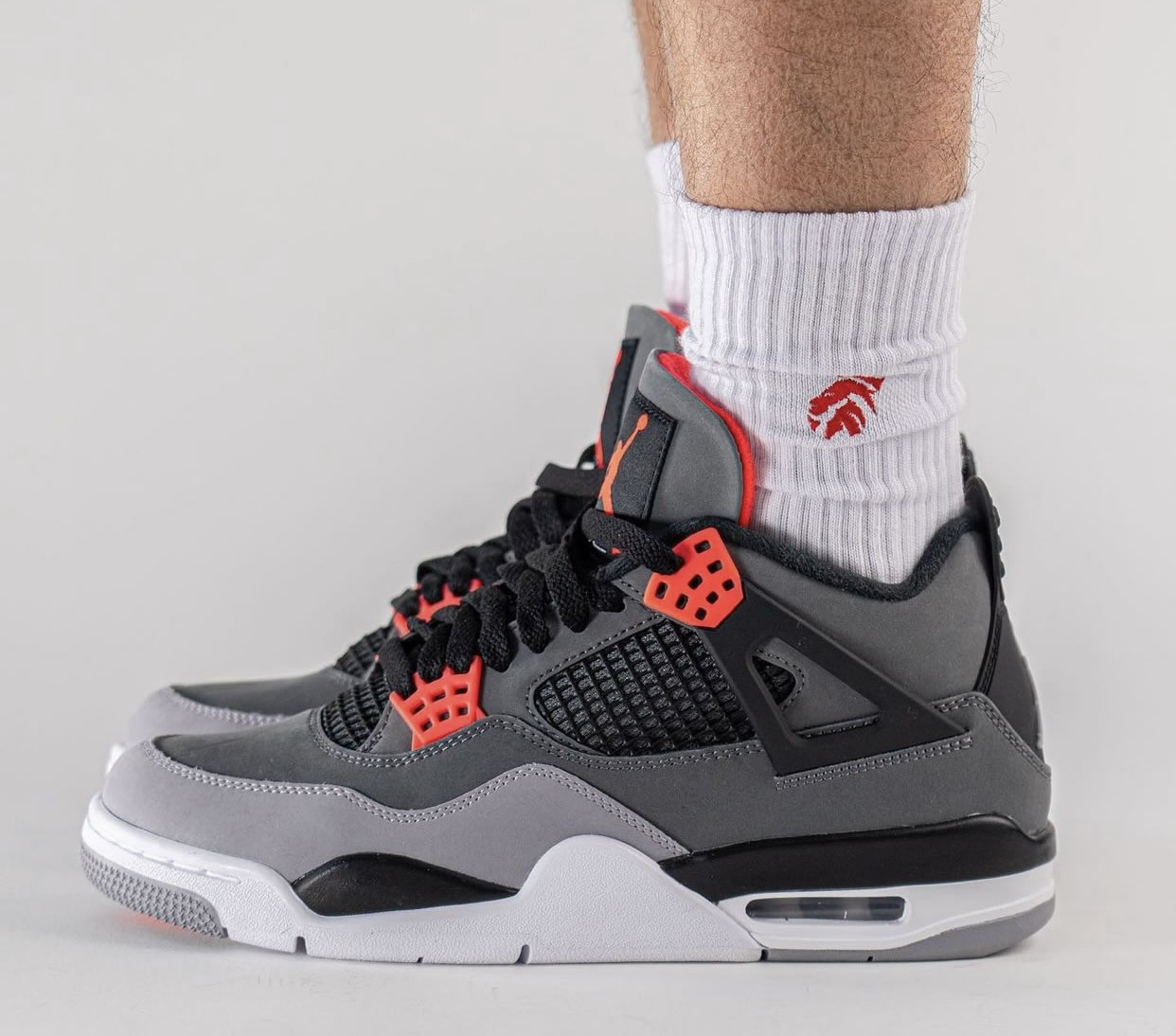 Air Jordan 4 Infrared 23 Dh6927 061 On Feet (1) - www.newkick.org Air Jordan 4 Infrared 23 Dh6927 061 On Feet (1) - www.newkick.org