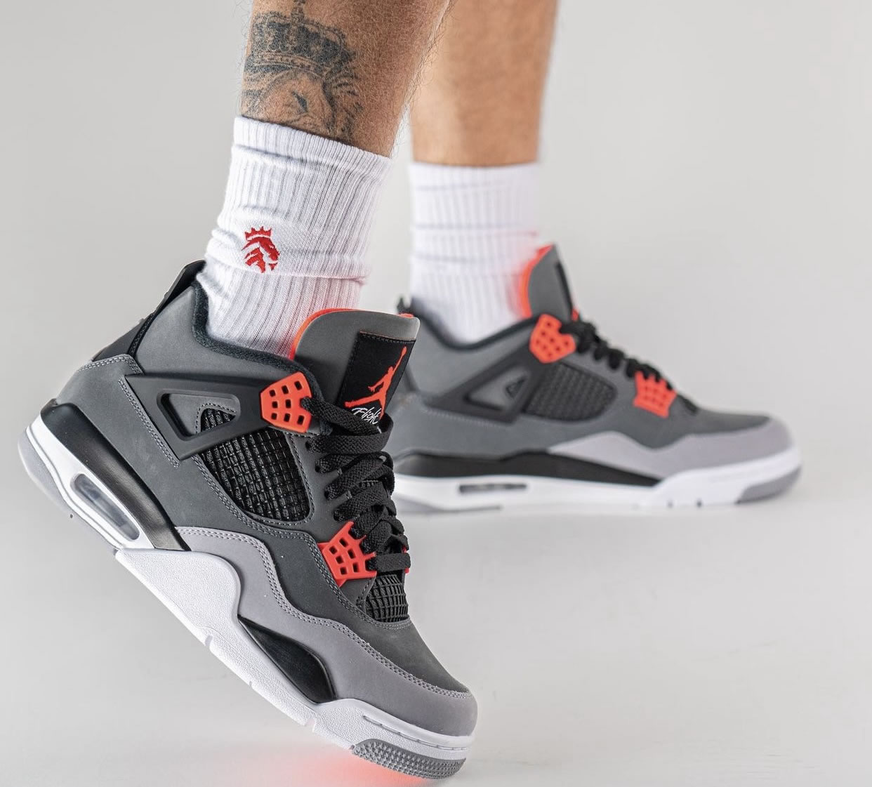 Air Jordan 4 Infrared 23 Dh6927 061 On Feet (2) - www.newkick.org Air Jordan 4 Infrared 23 Dh6927 061 On Feet (2) - www.newkick.org