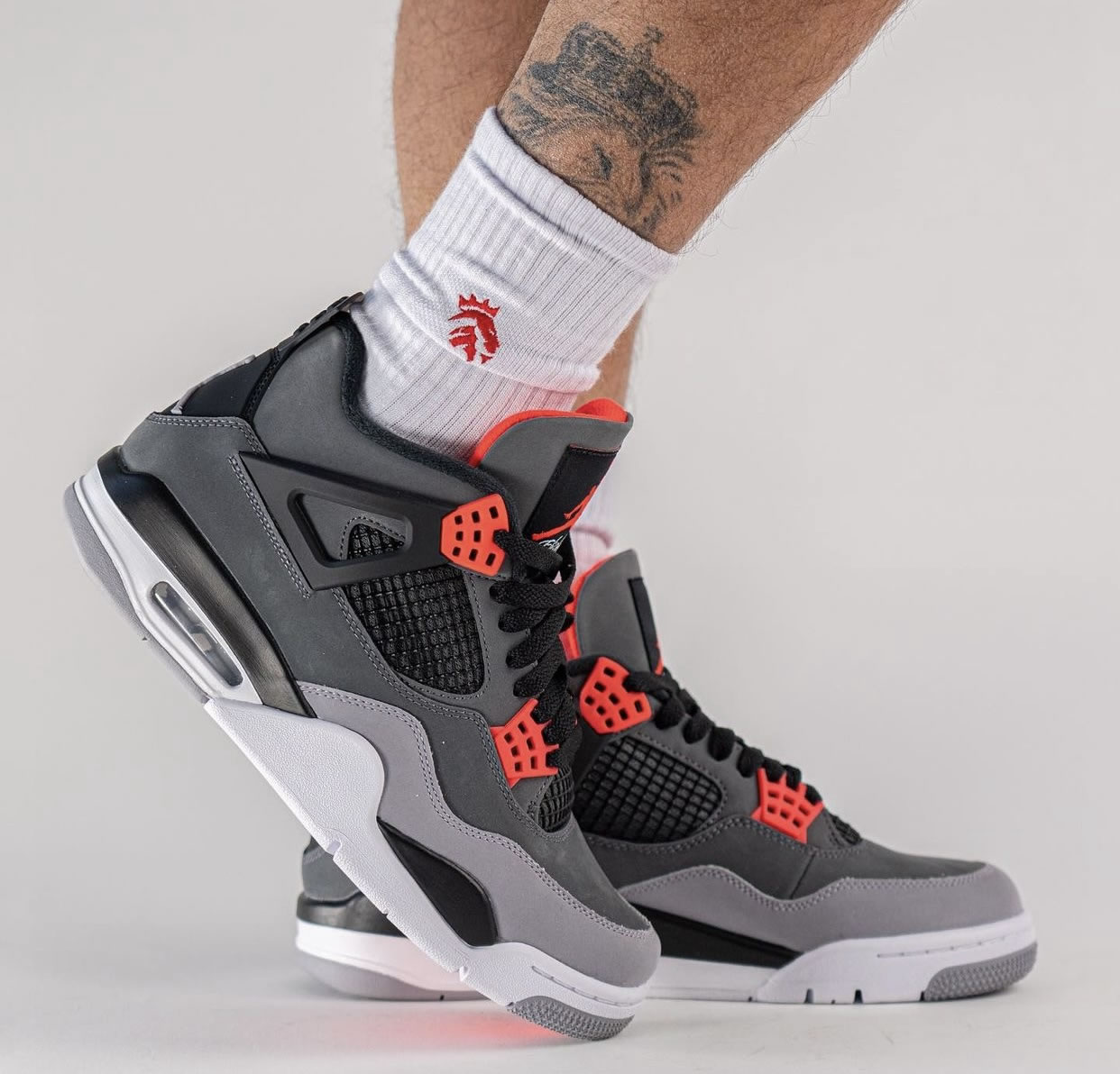 Air Jordan 4 Infrared 23 Dh6927 061 On Feet (3) - www.newkick.org Air Jordan 4 Infrared 23 Dh6927 061 On Feet (3) - www.newkick.org