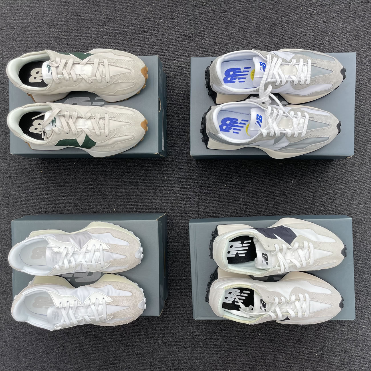 New Balance 327 Low Top Trainers Sneakers (2) - www.newkick.vip