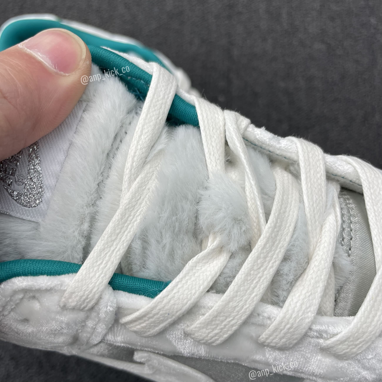Nike Dunk Low Ice White Silver Blue Anpkick Do2326 001 (11) - www.newkick.org