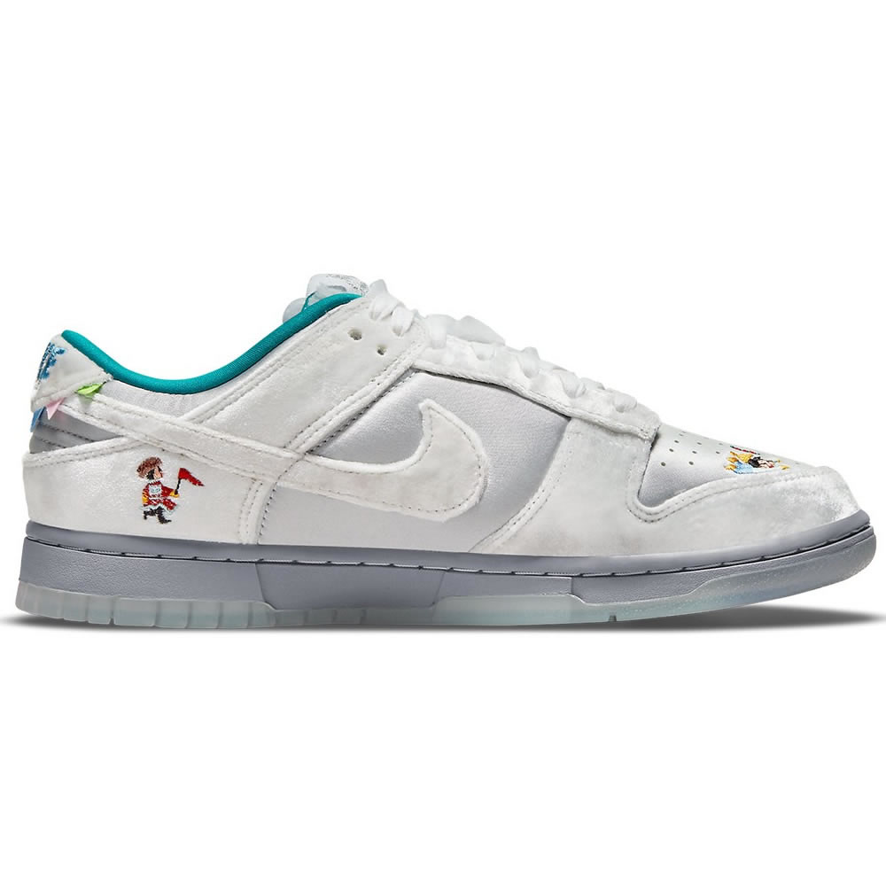 Nike Dunk Low Ice White Silver Blue Do2326 001 (2) - www.newkick.org