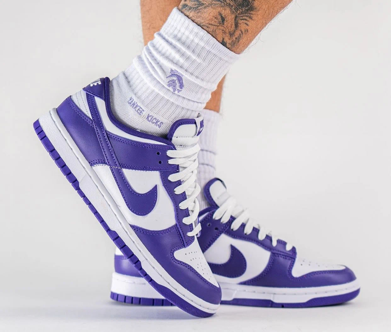 Nike Dunk Low Court Purple Dd1391 104 On Feet (1) - www.newkick.org