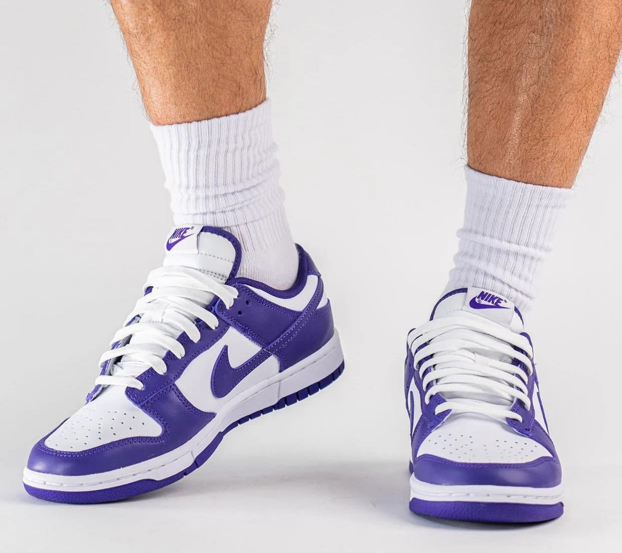 Nike Dunk Low Court Purple Dd1391 104 On Feet (4) - www.newkick.org