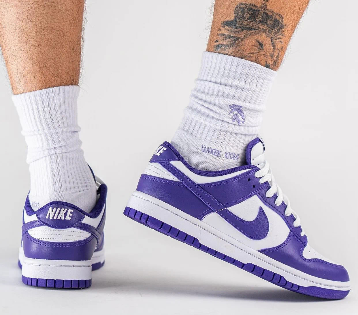 Nike Dunk Low Court Purple Dd1391 104 On Feet (5) - www.newkick.org