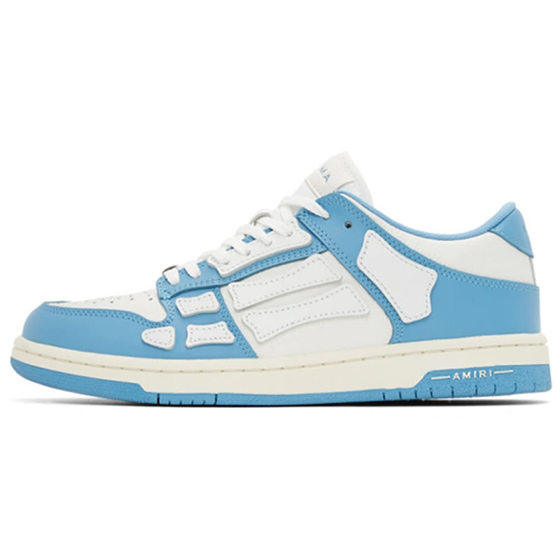 A M I R I Skel Top Low Leather Sneakers Blue Mfs003 462 (1) - www.newkick.org A M I R I Skel Top Low Leather Sneakers Blue Mfs003 462 (1) - www.newkick.org