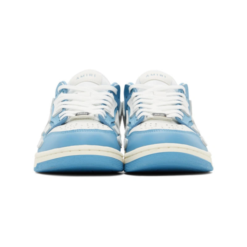 A M I R I Skel Top Low Leather Sneakers Blue Mfs003 462 (3) - www.newkick.org A M I R I Skel Top Low Leather Sneakers Blue Mfs003 462 (3) - www.newkick.org
