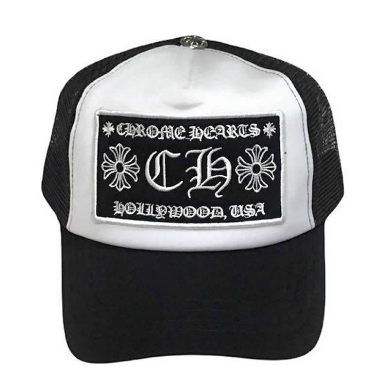 Ch Ro Me Hearts Ch Hollywood Trucker Hat Black White - www.newkick.org