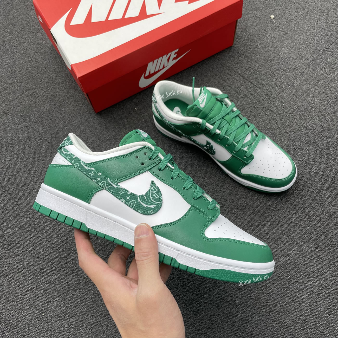 Nike Dunk Low Green Paisley Anpkick Dh4401 102 (1) - www.newkick.vip Nike Dunk Low Green Paisley Anpkick Dh4401 102 (1) - www.newkick.vip