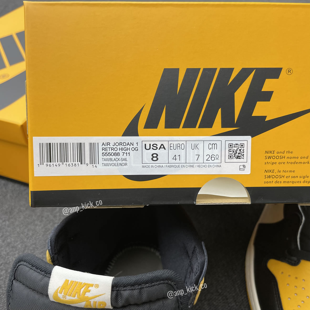 Air Jordan 1 Retro High Og Anpkick Yellow Toe 555088 711 (17) - www.newkick.org Air Jordan 1 Retro High Og Anpkick Yellow Toe 555088 711 (17) - www.newkick.org