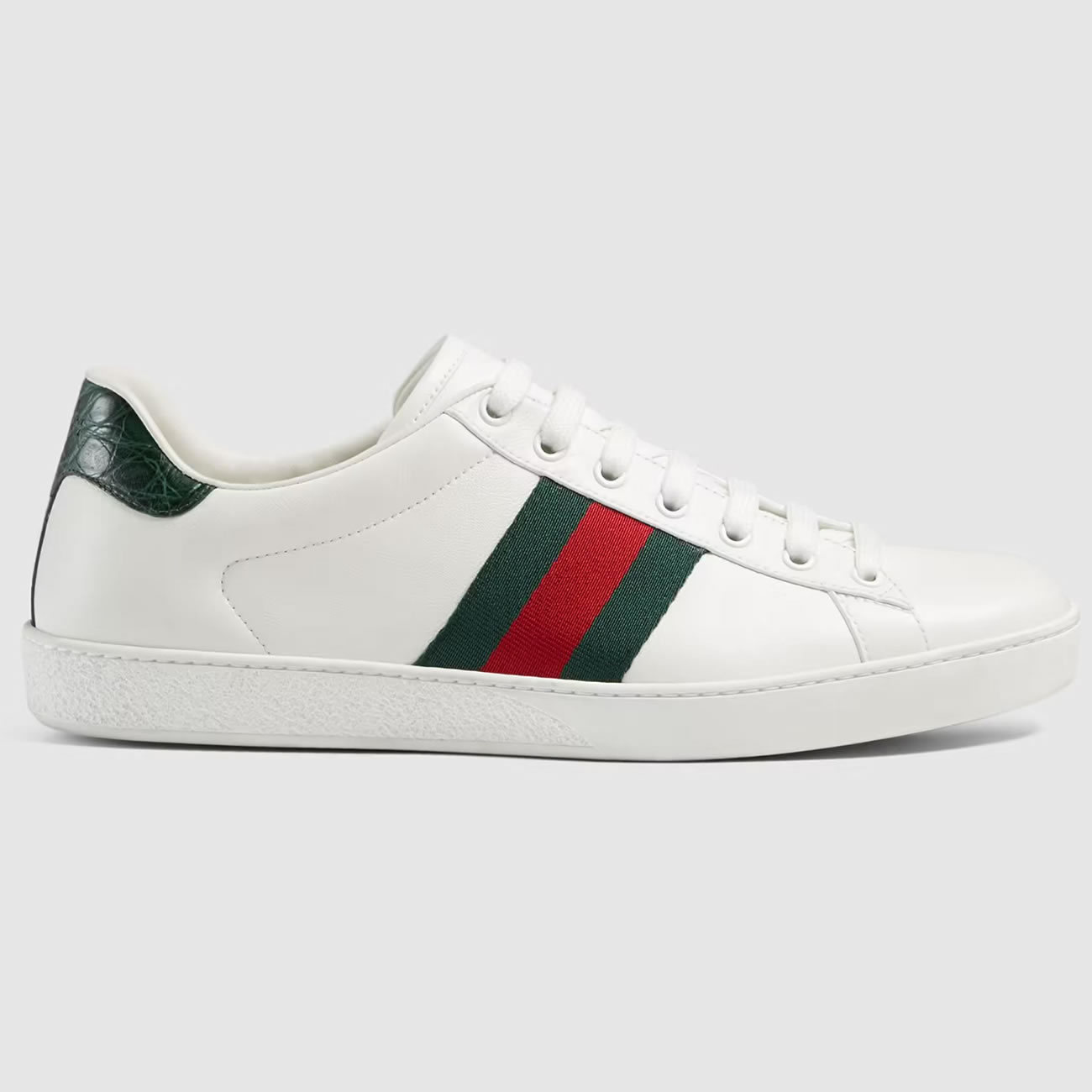 G U C C I Gg Ace Leather Sneaker For Mens Womens (1) - www.newkick.vip G U C C I Gg Ace Leather Sneaker For Mens Womens (1) - www.newkick.vip