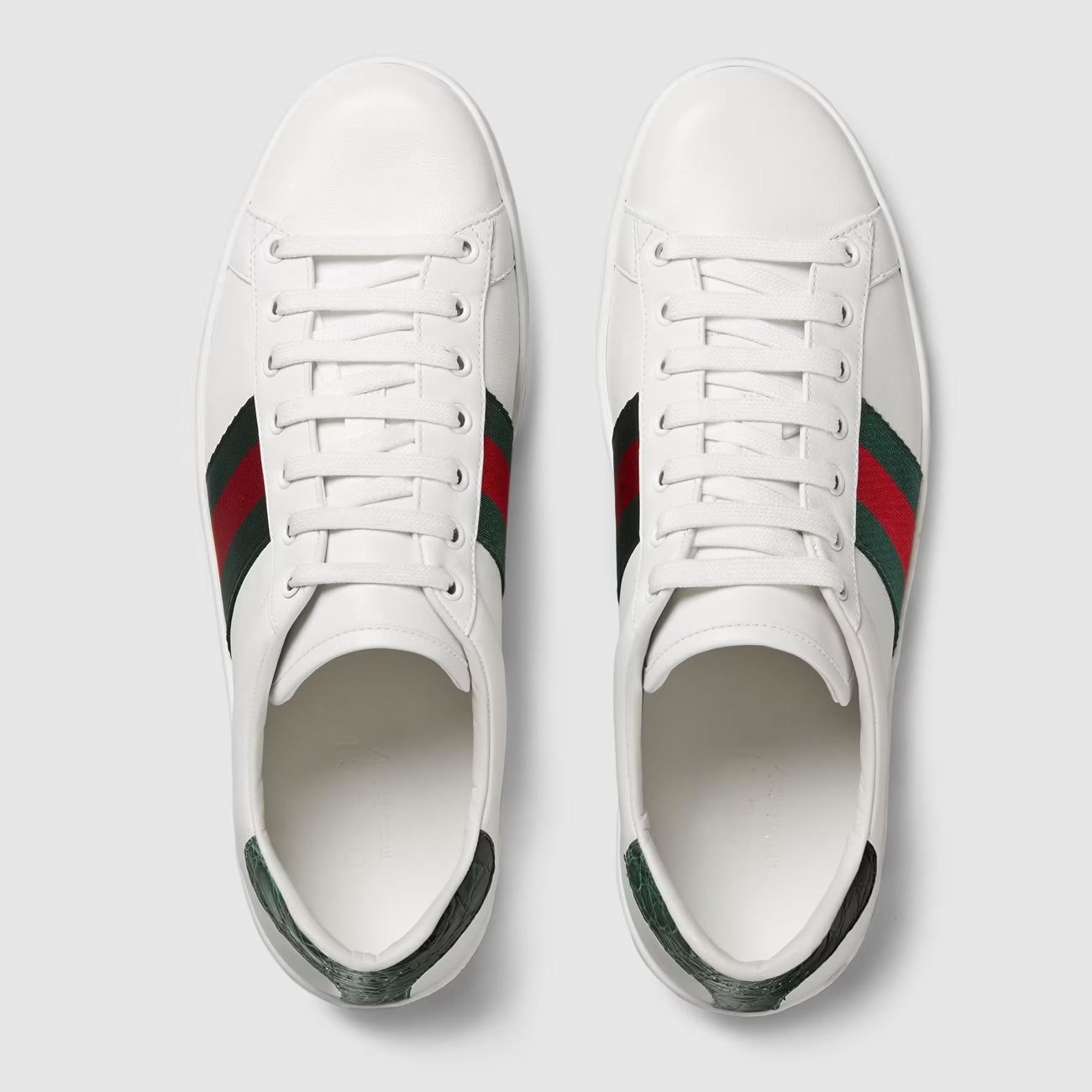 G U C C I Gg Ace Leather Sneaker For Mens Womens (3) - www.newkick.vip G U C C I Gg Ace Leather Sneaker For Mens Womens (3) - www.newkick.vip