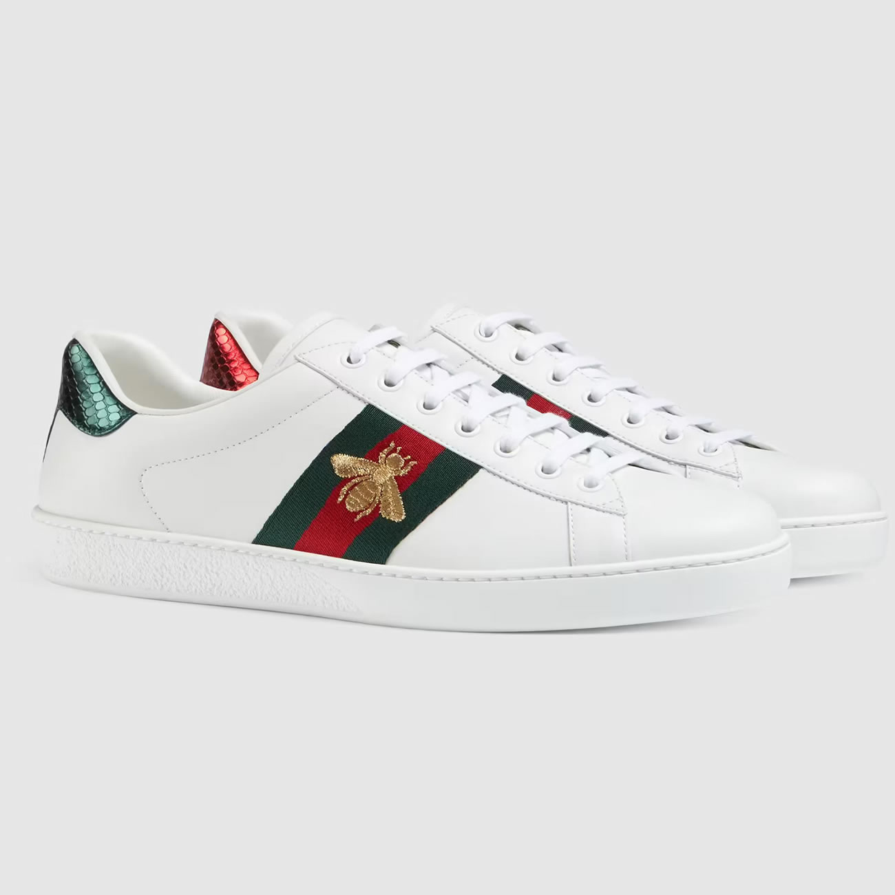 G U C C I Gg Ace Sneaker With Bee For Mens Womens (2) - www.newkick.org G U C C I Gg Ace Sneaker With Bee For Mens Womens (2) - www.newkick.org