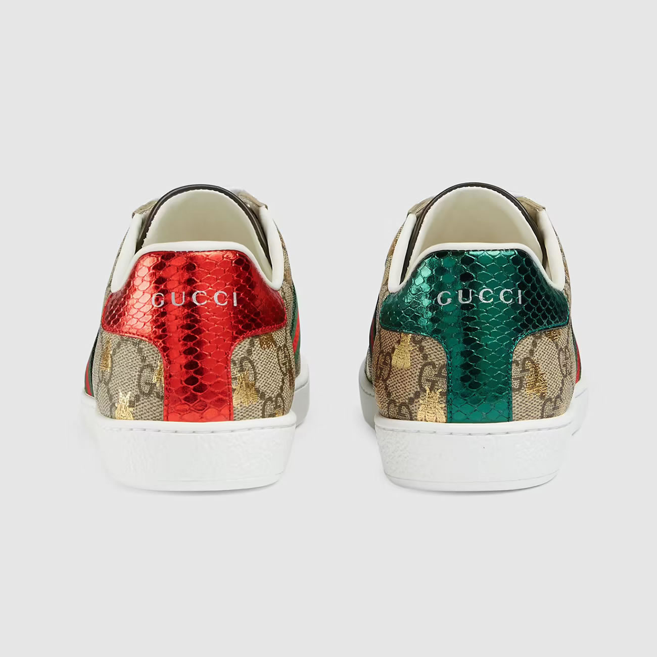 G U C C I Gg Sup Reme Ace Sneaker With Bees For Mens Womens (4) - www.newkick.org G U C C I Gg Sup Reme Ace Sneaker With Bees For Mens Womens (4) - www.newkick.org
