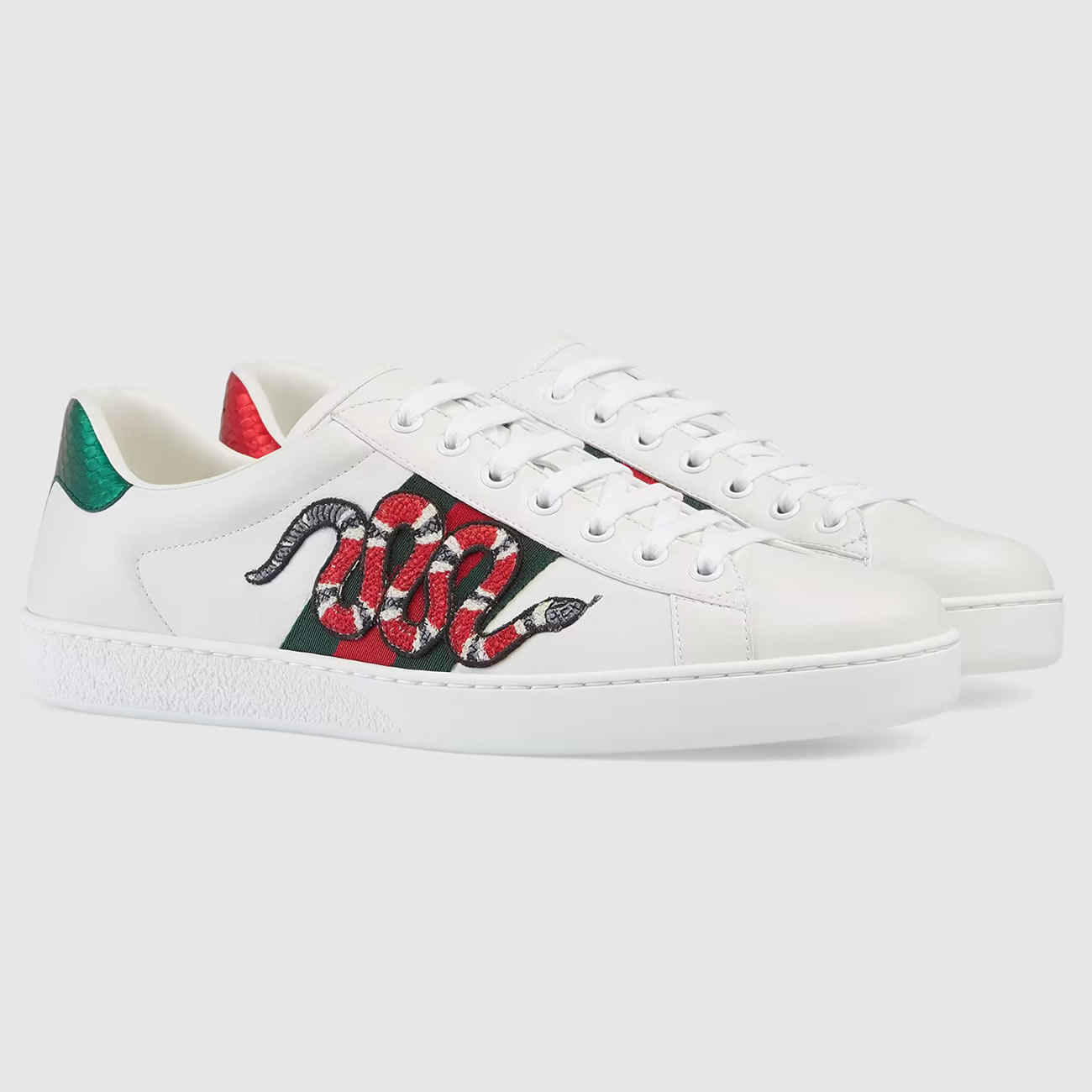 G U C C I Gg White Embroidered Ace Sneaker For Mens Womens (2) - www.newkick.vip G U C C I Gg White Embroidered Ace Sneaker For Mens Womens (2) - www.newkick.vip