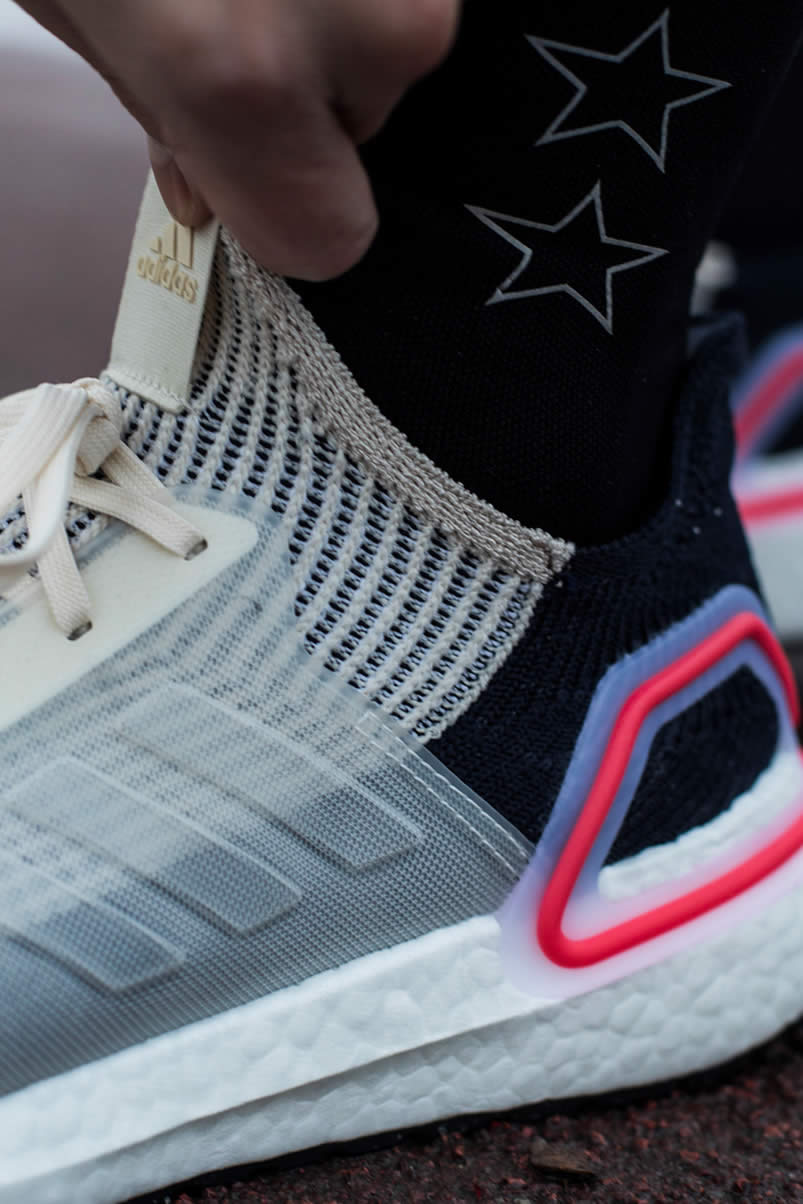 Adidas Ultra Boost 19 Colorways On Feet Active Red Cloud White B37703 (4) - www.newkick.org