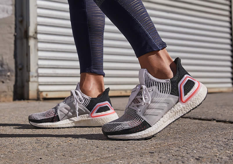Adidas Ultra Boost 19 Colorways On Feet Active Red Cloud White B37703 (6) - www.newkick.org