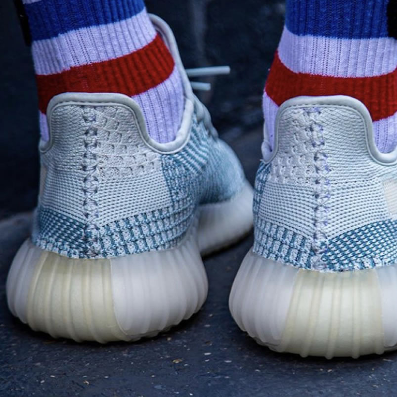 Adidas Yeezy Boost 350 V2 Cloud White Non Reflective On Feet Fw3043 (3) - www.newkick.org Adidas Yeezy Boost 350 V2 Cloud White Non Reflective On Feet Fw3043 (3) - www.newkick.org